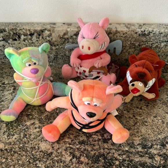 Meanies | Toys | Meanies Plushies With Tags | Poshmark